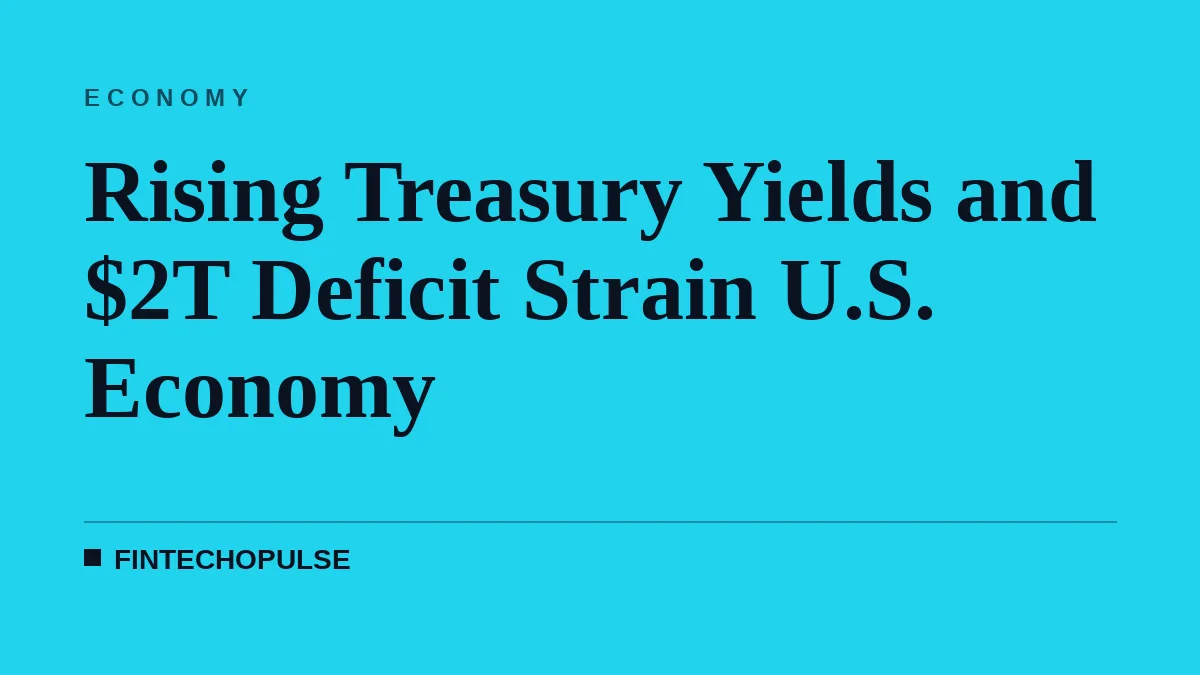 Rising Treasury Yields and $2T Deficit Strain U.S. Economy