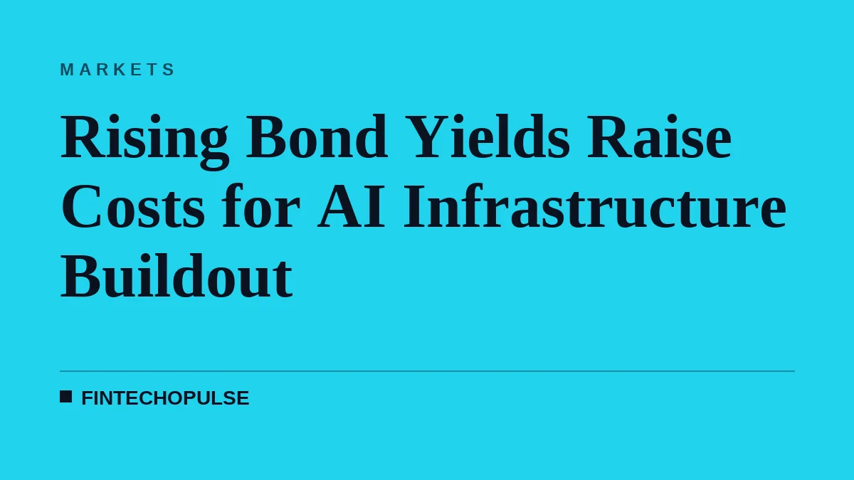 Rising Bond Yields Raise Costs for AI Infrastructure Buildout
