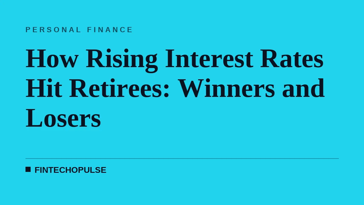 How Rising Interest Rates Hit Retirees: Winners and Losers