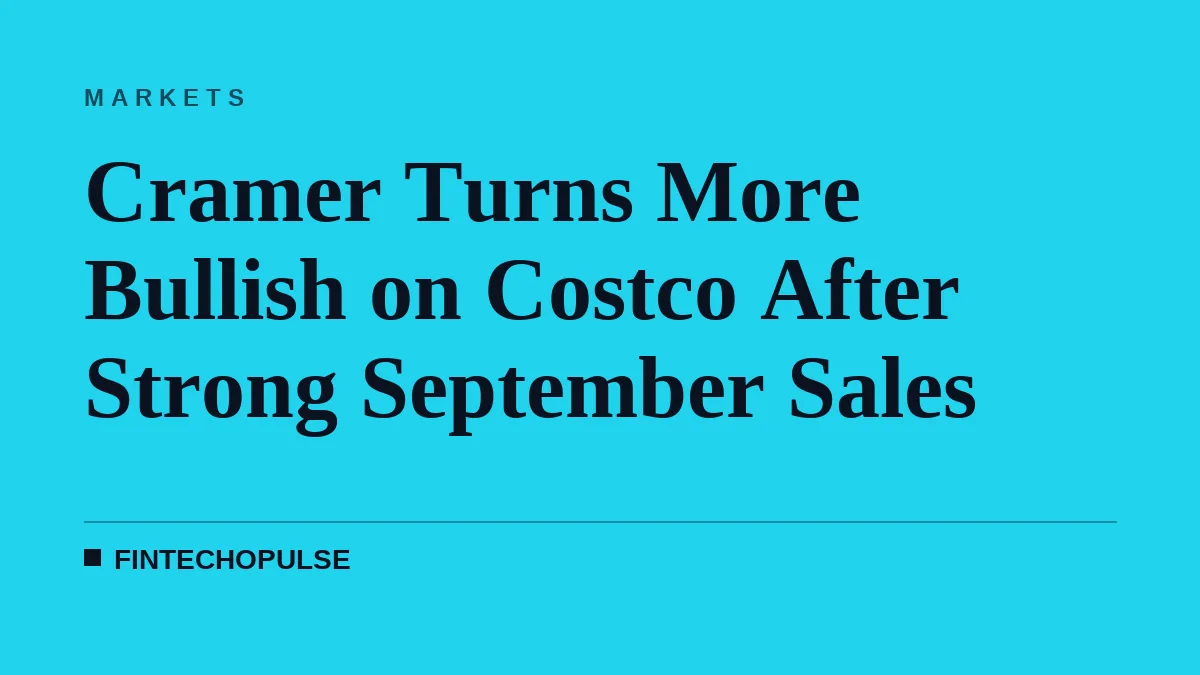 Cramer Turns More Bullish on Costco After Strong September Sales