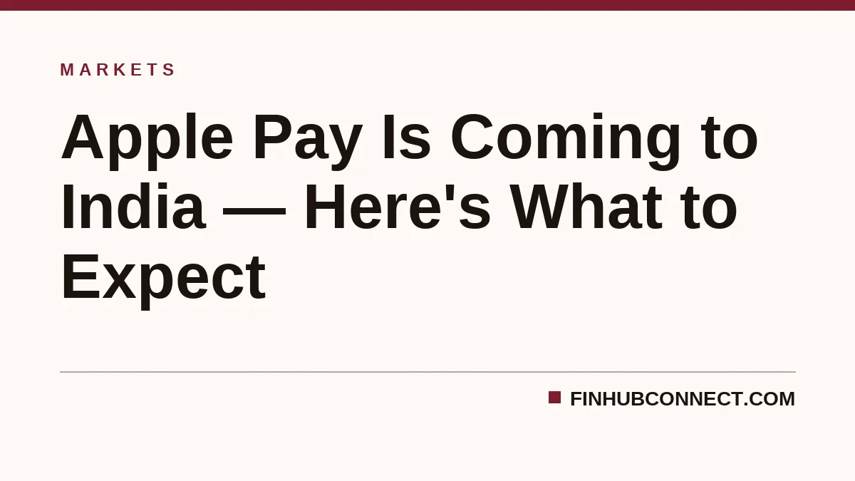 Apple Pay Is Coming to India — But Can It Compete With UPI?