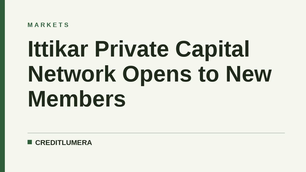 Ittikar Private Capital Network Opens to New Members