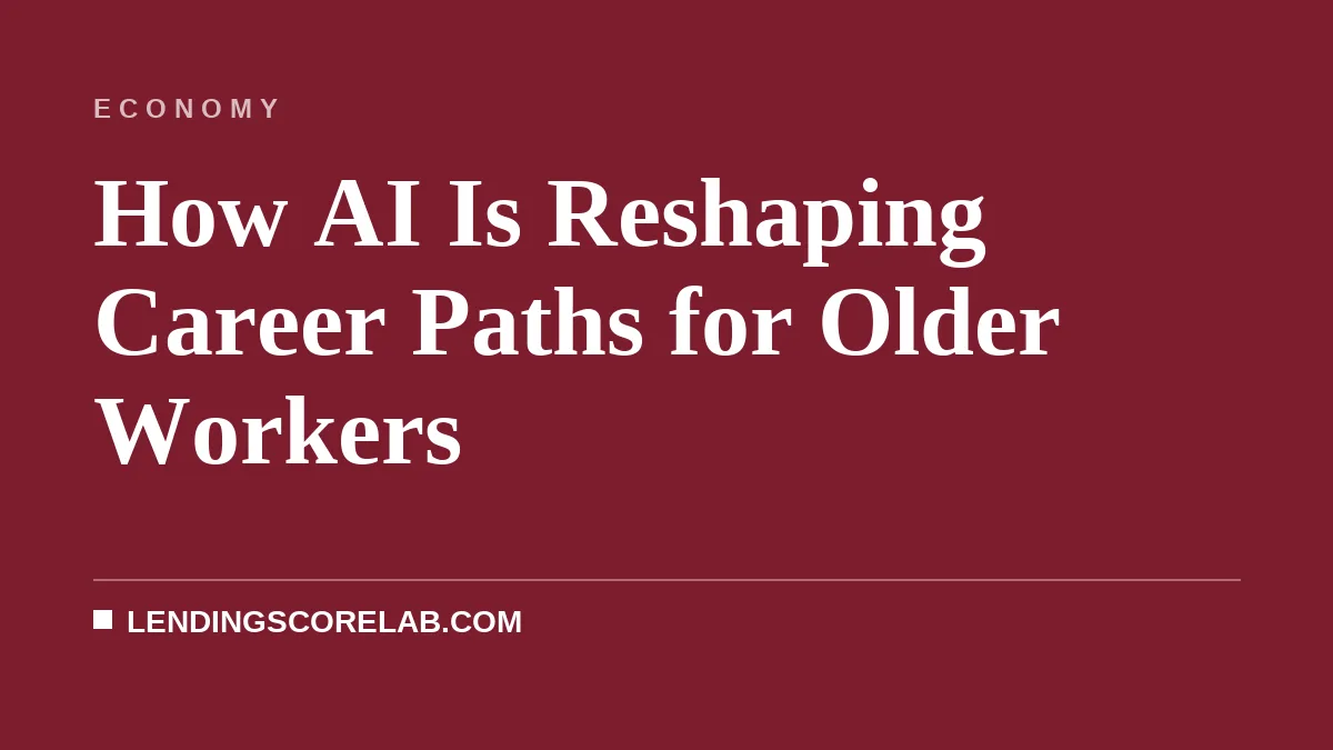 How AI Is Reshaping Career Paths for Older Workers