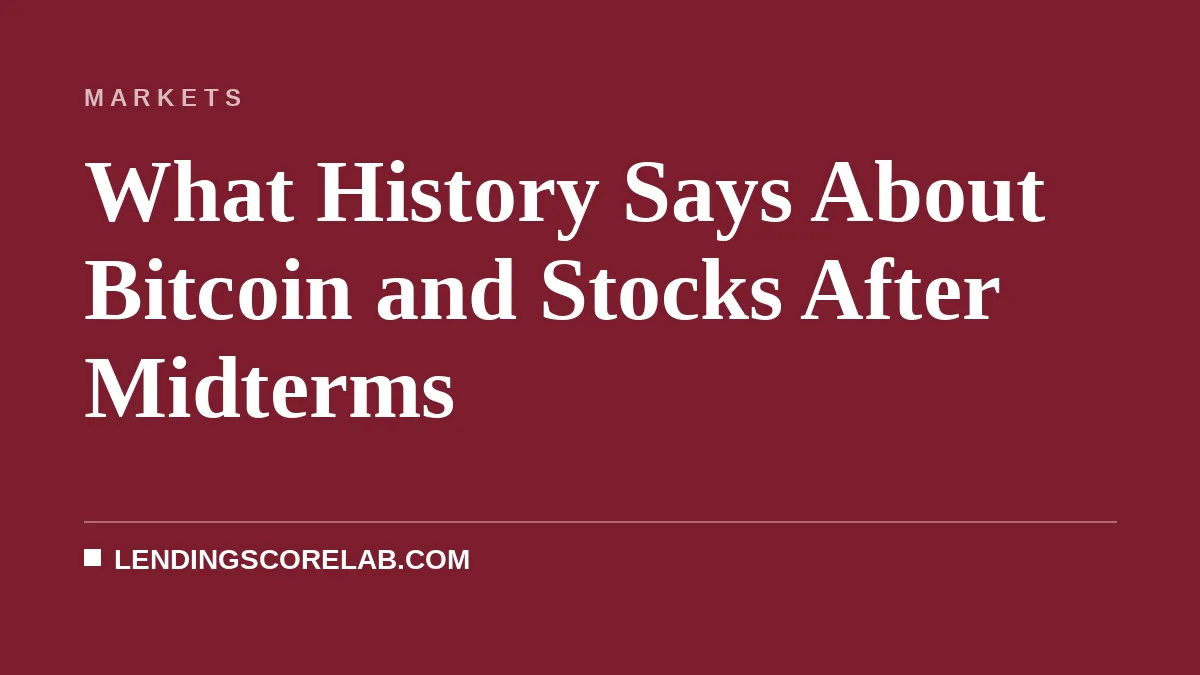 What History Says About Bitcoin and Stocks After Midterms