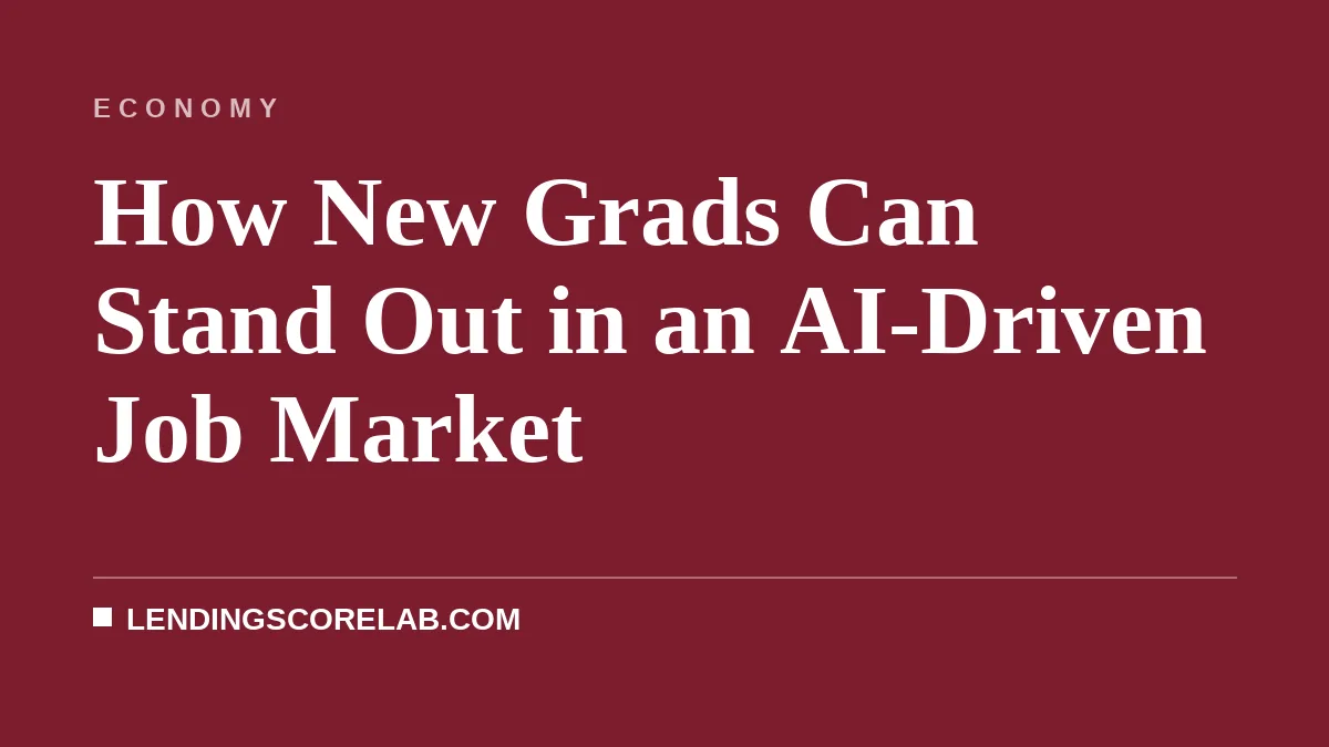 How New Grads Can Stand Out in an AI-Driven Job Market