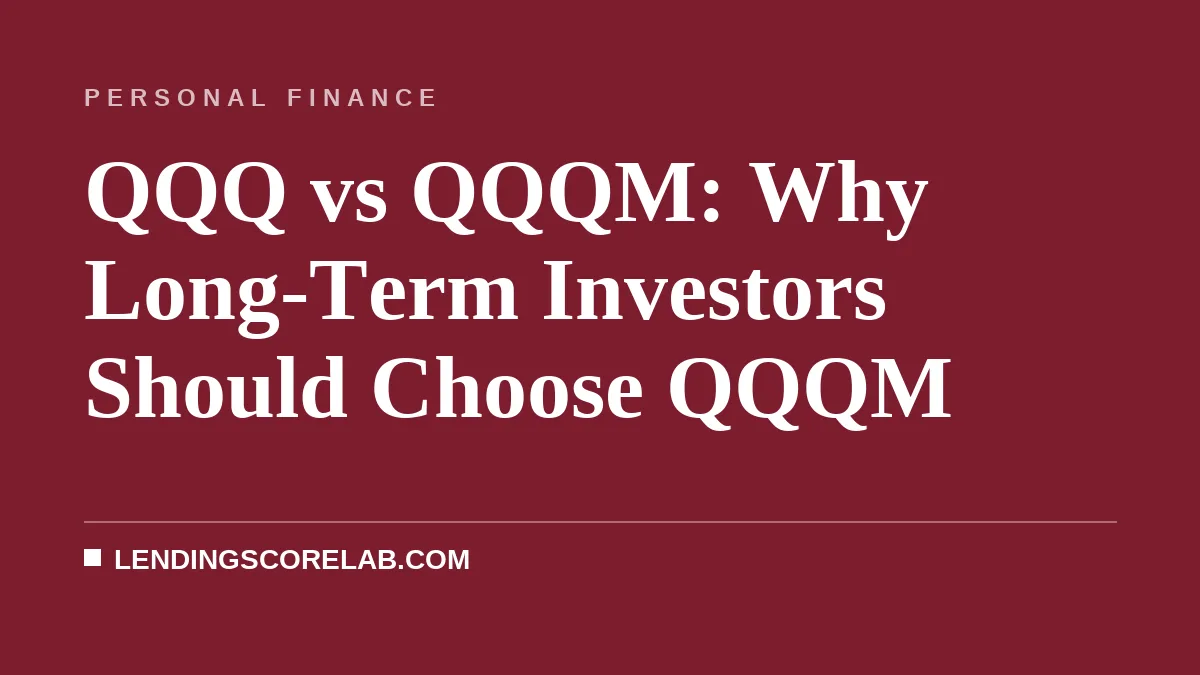 QQQ vs QQQM: Why Long-Term Investors Should Choose QQQM