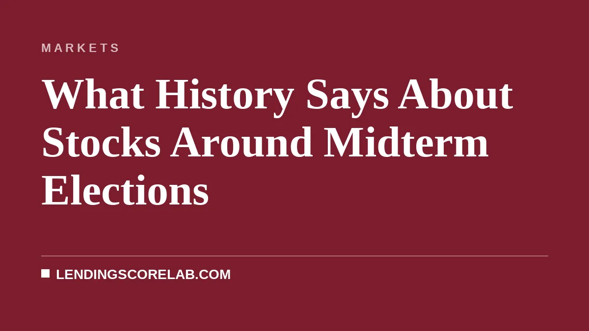 What History Says About Stocks Around Midterm Elections