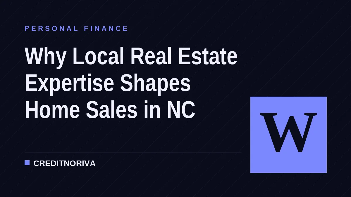 Why Local Real Estate Expertise Shapes Home Sales in NC