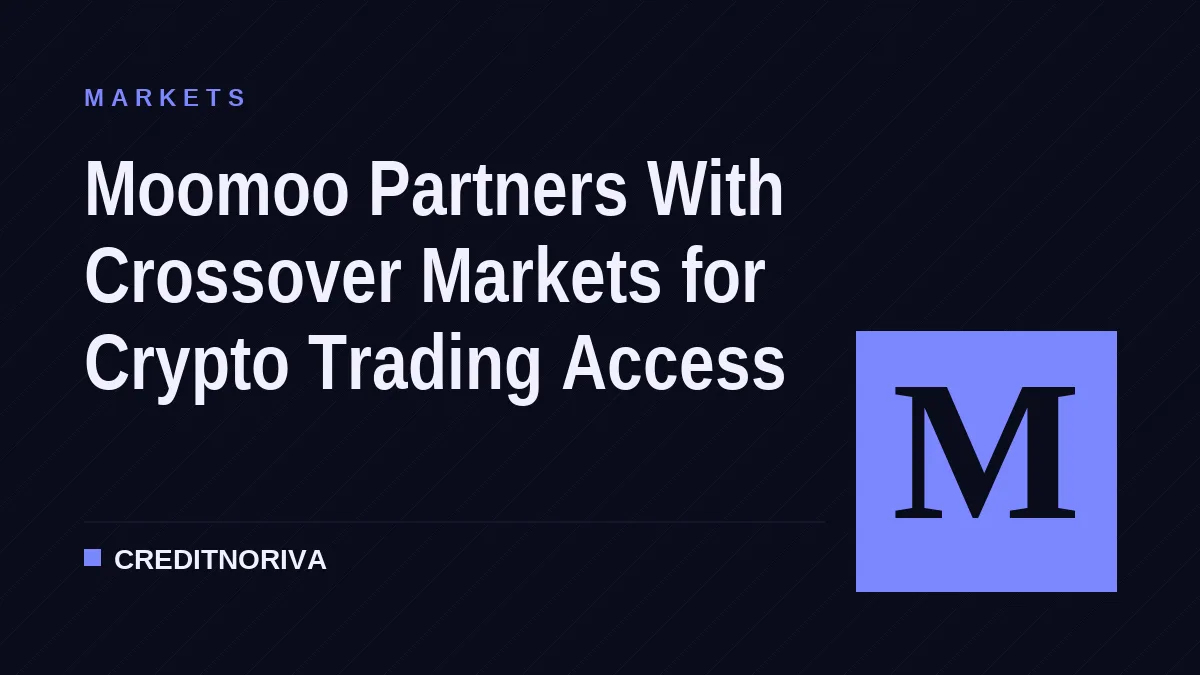 Moomoo Partners With Crossover Markets for Crypto Trading Access