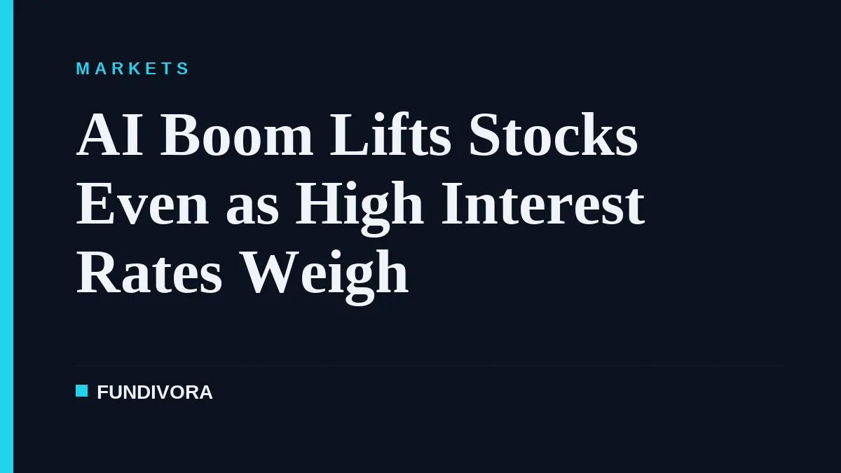 AI Boom Lifts Stocks Even as High Interest Rates Weigh