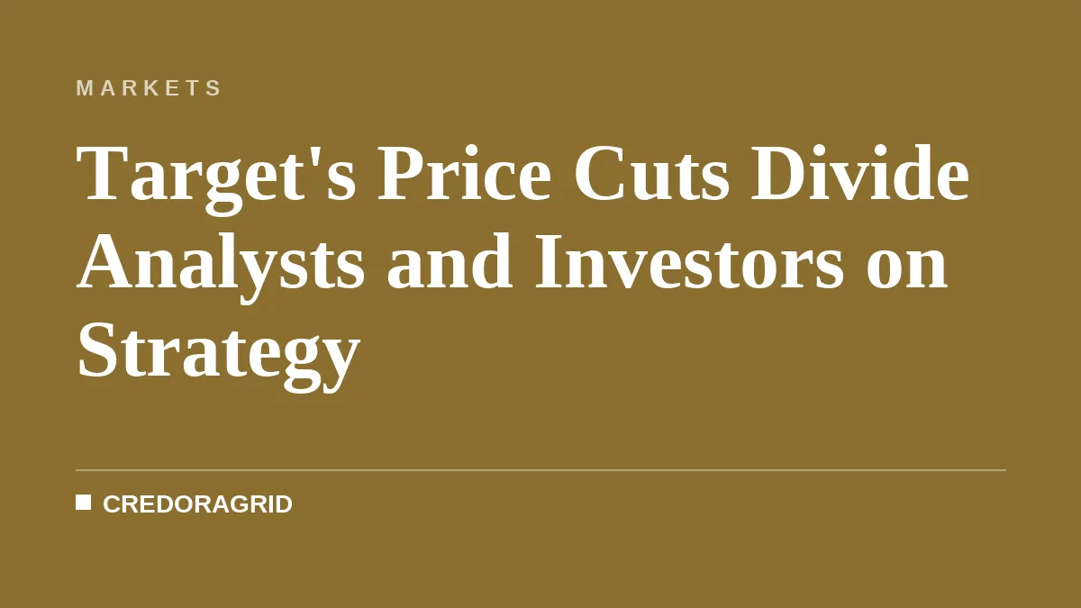 Target's Price Cuts Divide Analysts and Investors on Strategy