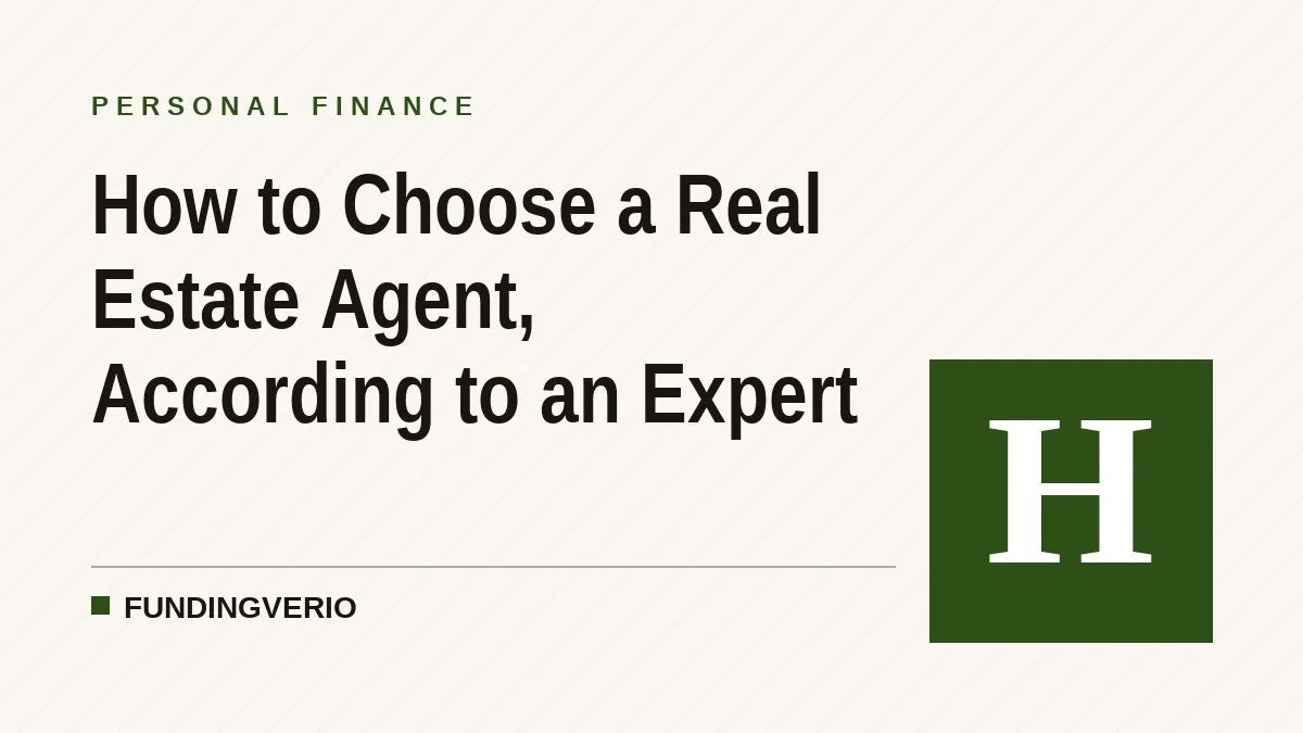 How to Choose a Real Estate Agent, According to an Expert