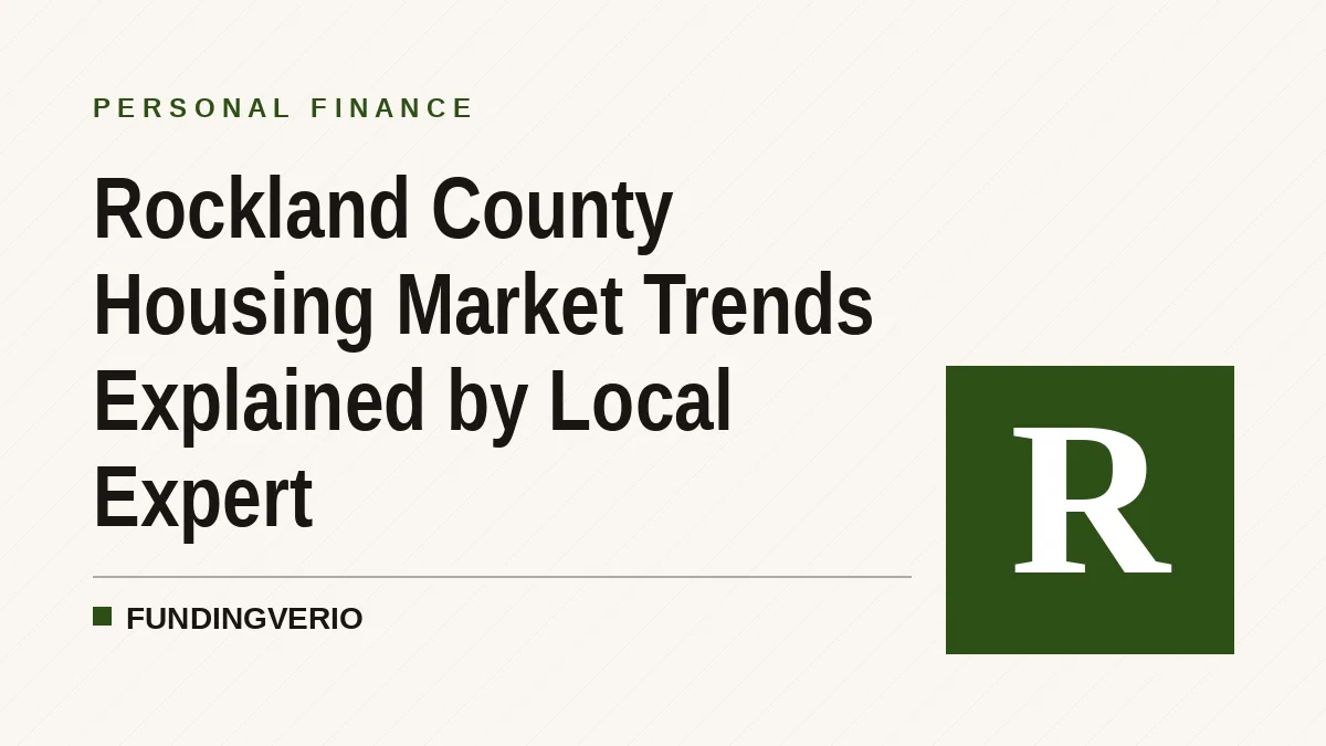 Rockland County Housing Market Trends Explained by Local Expert