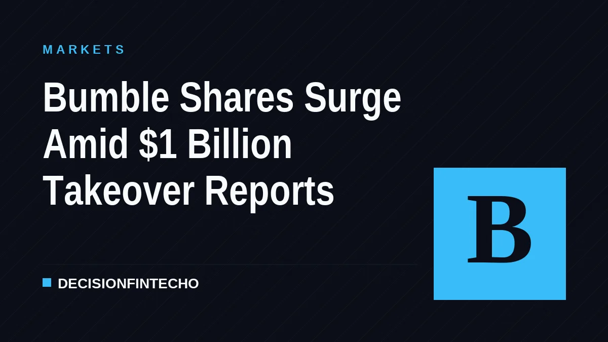 Bumble Shares Surge Amid $1 Billion Takeover Reports
