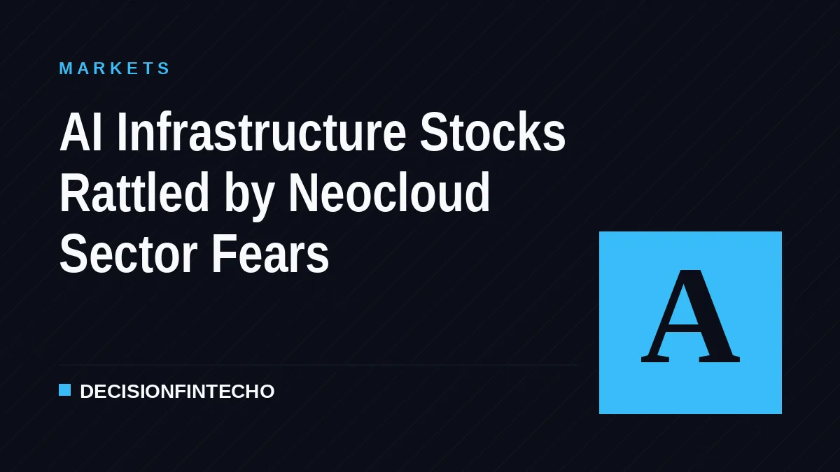 AI Infrastructure Stocks Rattled by Neocloud Sector Fears