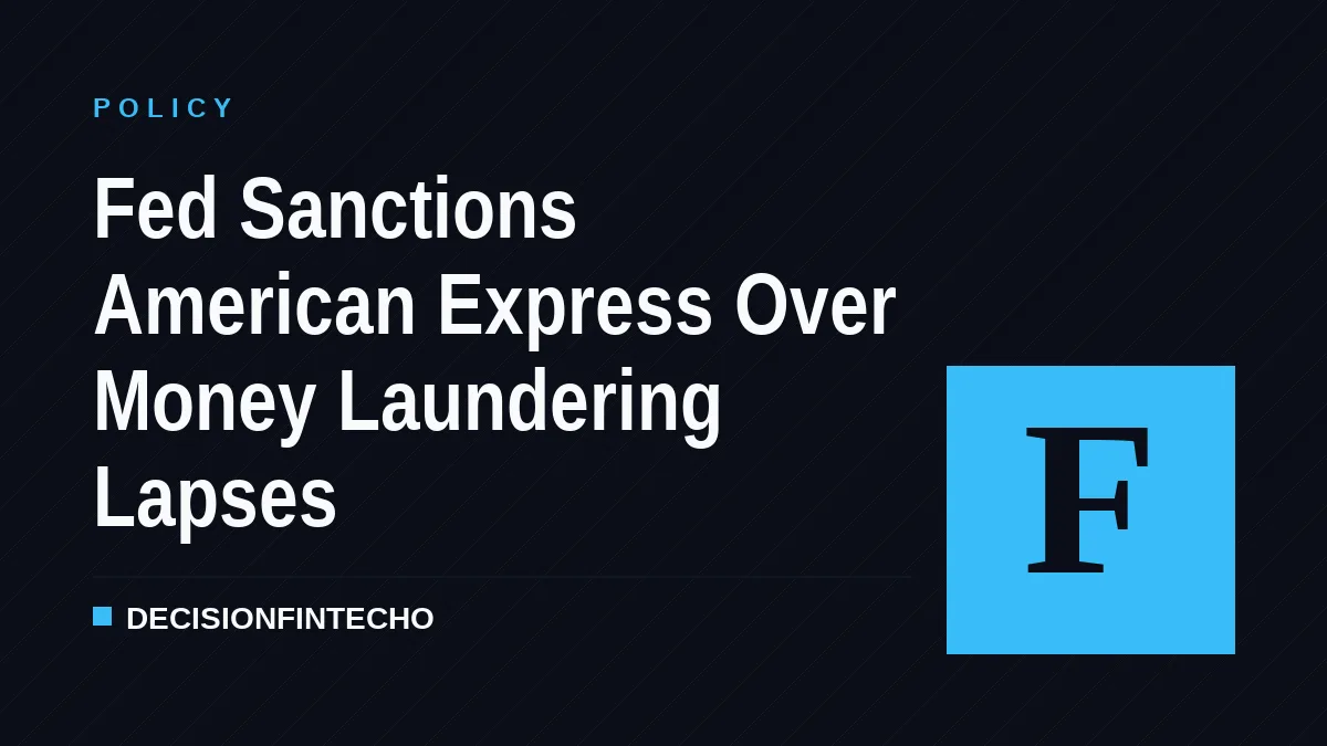 Fed Sanctions American Express Over Money Laundering Lapses