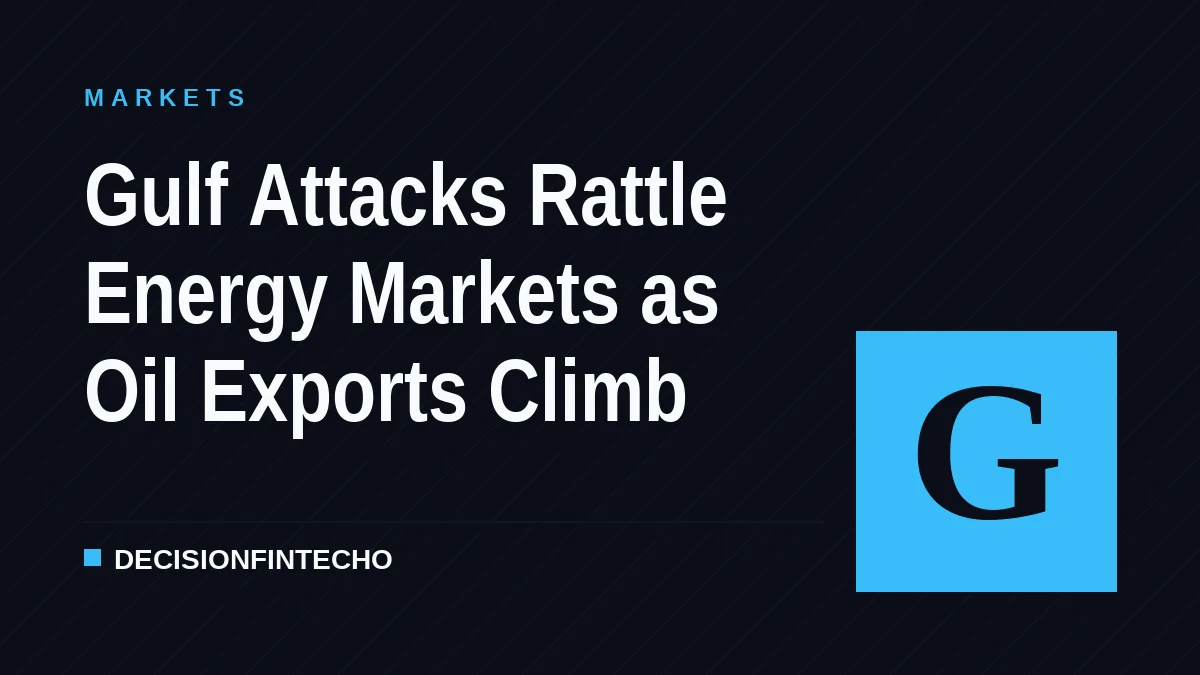 Gulf Attacks Rattle Energy Markets as Oil Exports Climb