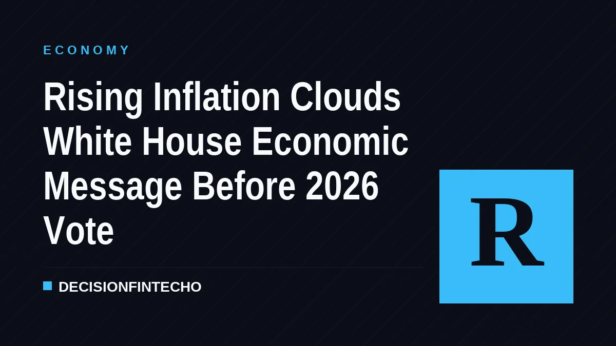 Inflation Report Clouds White House Economy Message Before 2026 Vote