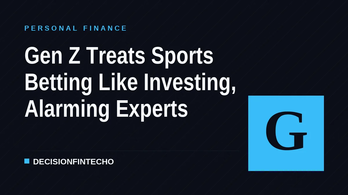 Gen Z Treats Sports Betting Like Investing, Alarming Experts