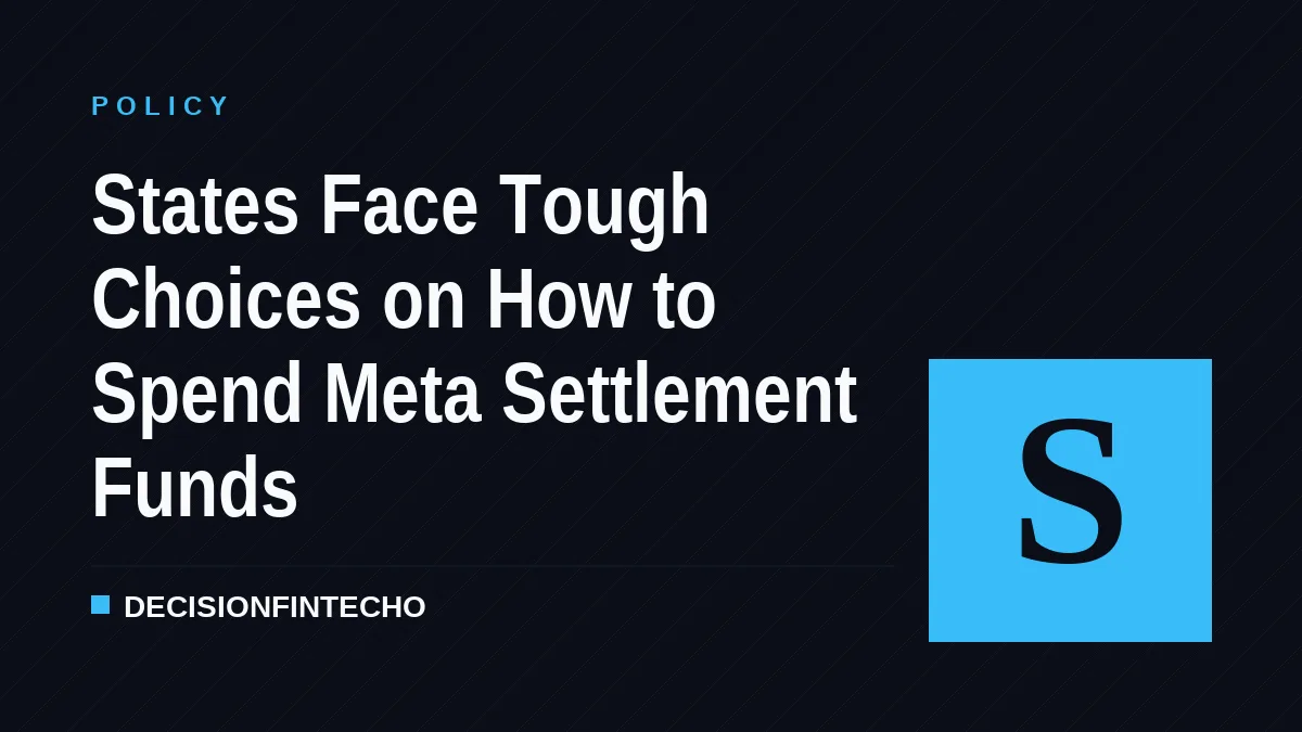 States Face Tough Choices on How to Spend Meta Settlement Funds