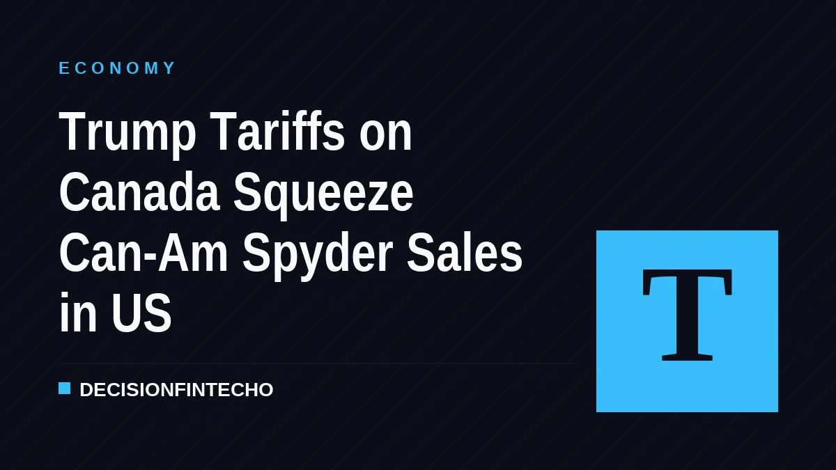 Trump Tariffs on Canada Squeeze Can-Am Spyder Sales in US