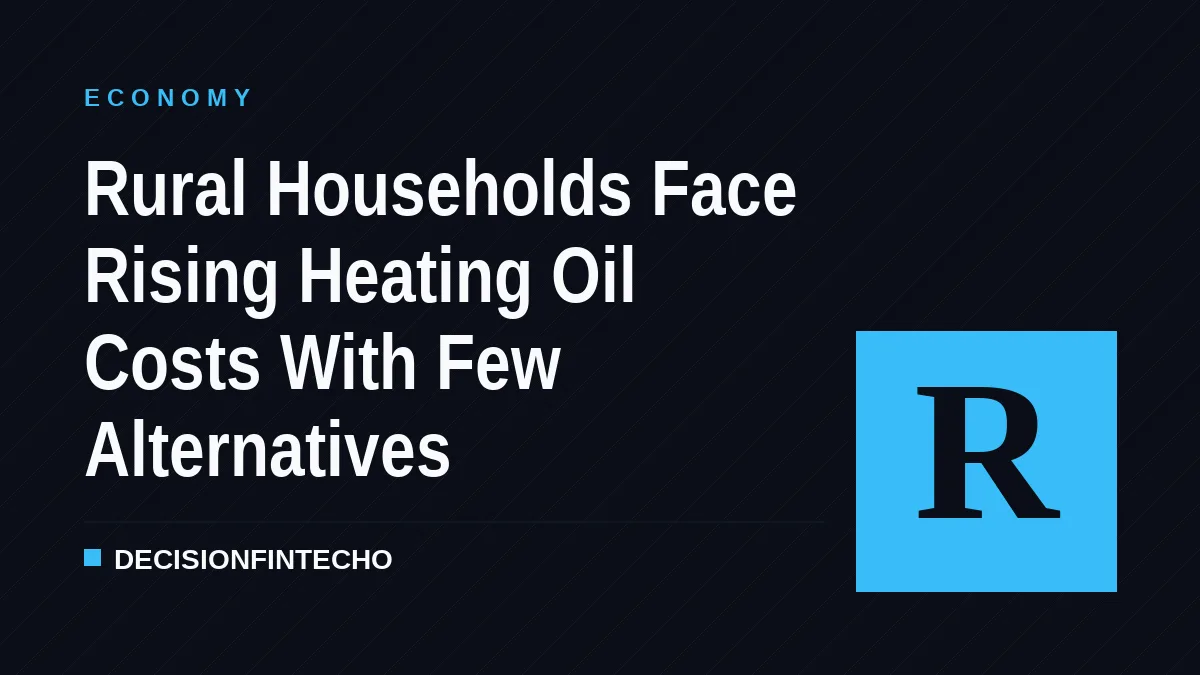 Rural Households Face Rising Heating Oil Costs With Few Alternatives