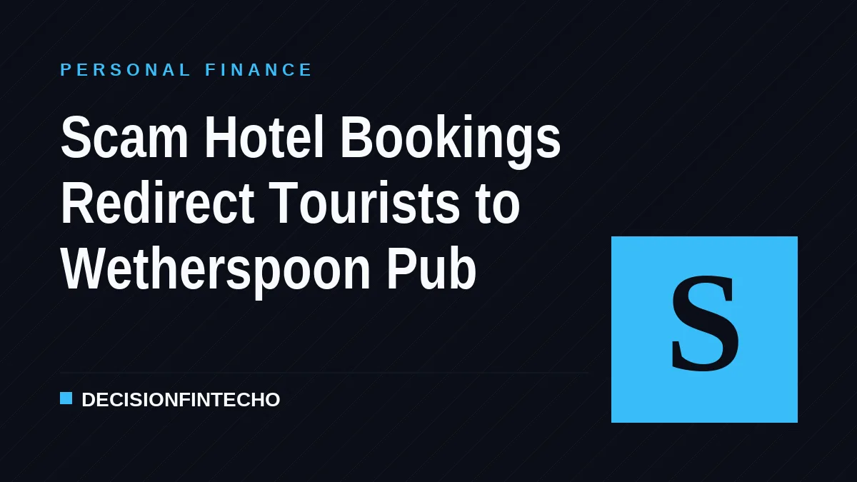 Scam Hotel Bookings Redirect Tourists to Wetherspoon Pub