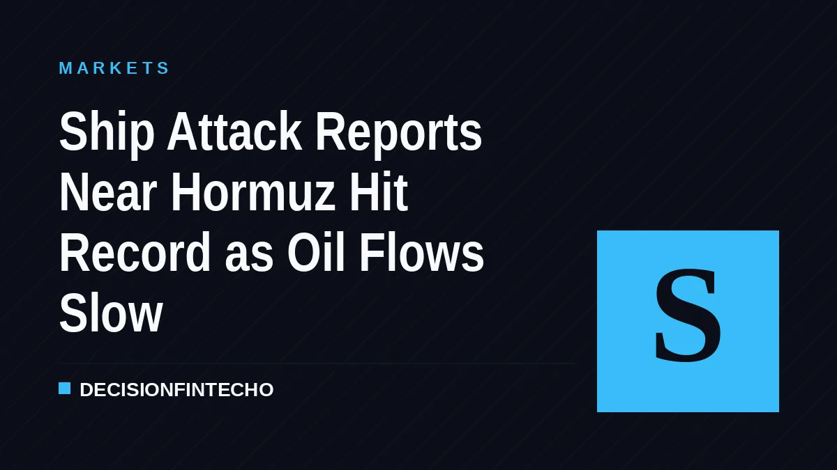 Ship Attack Reports Near Hormuz Hit Record as Oil Flows Slow