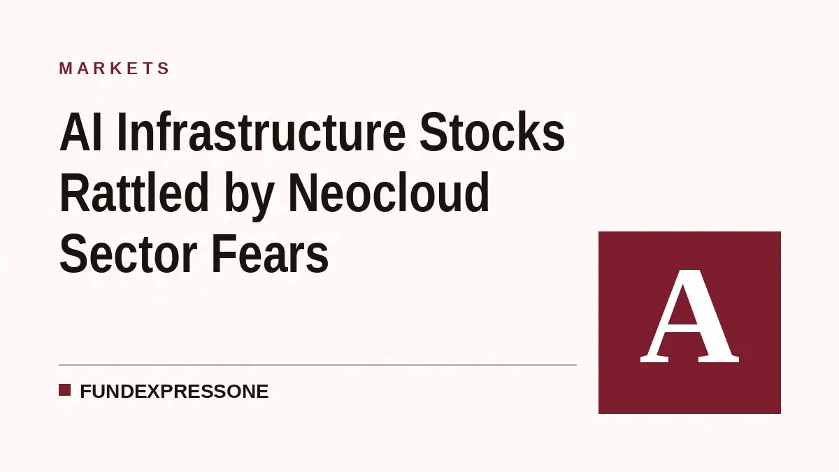 AI Infrastructure Stocks Rattled by Neocloud Sector Fears