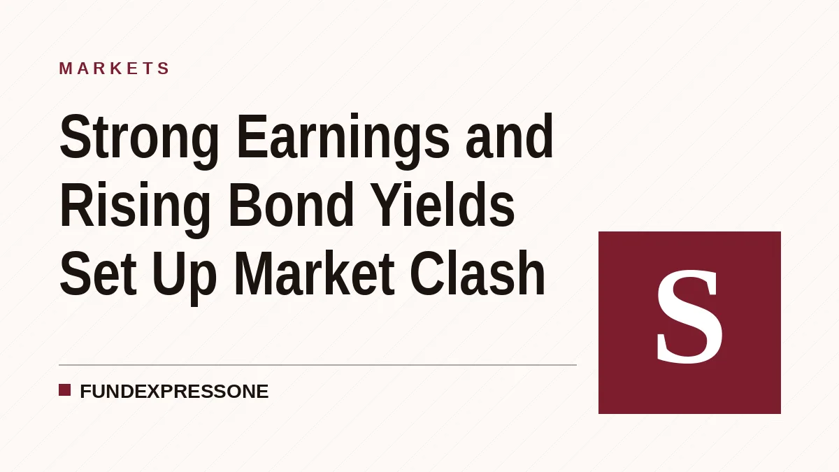 Strong Earnings and Rising Bond Yields Set Up Market Clash