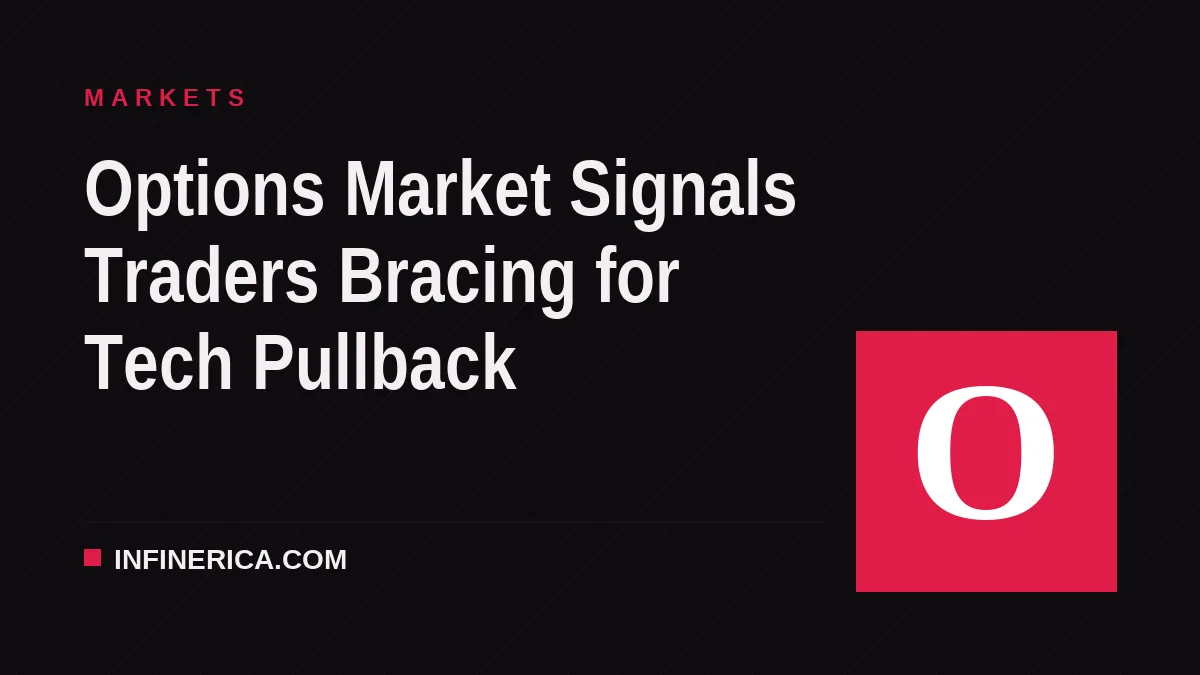 Options Market Signals Traders Bracing for Tech Pullback