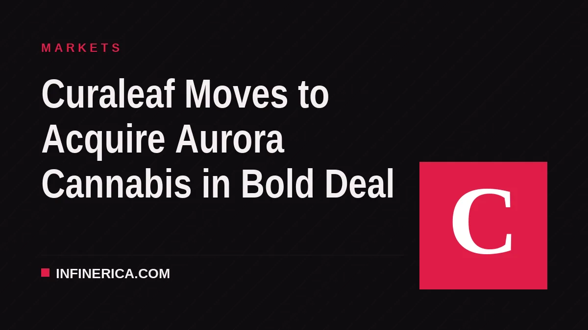 Curaleaf Moves to Acquire Aurora Cannabis in Bold Deal