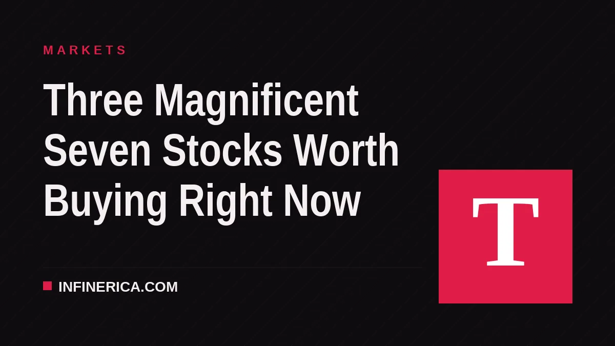 Three Magnificent Seven Stocks Worth Buying Right Now