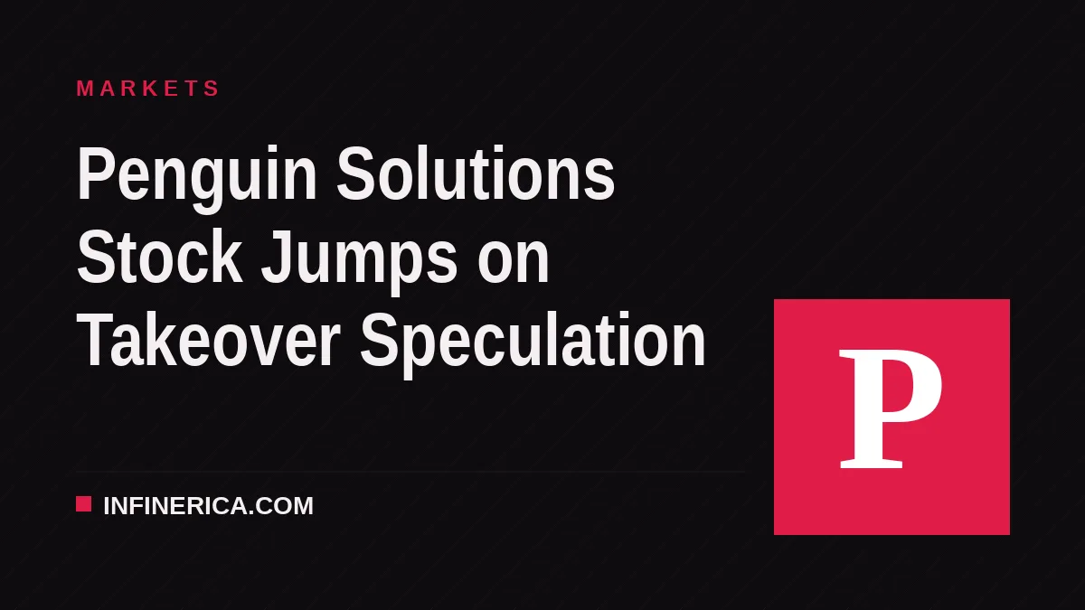 Penguin Solutions Stock Jumps on Takeover Speculation