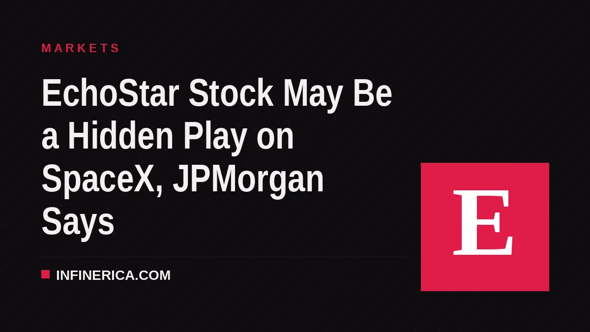EchoStar Stock May Be a Hidden Play on SpaceX, JPMorgan Says