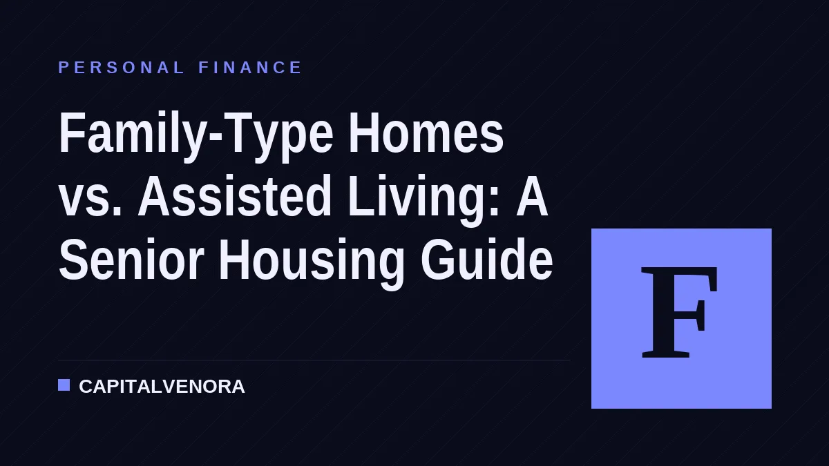 Family-Type Homes vs. Assisted Living: A Senior Housing Guide