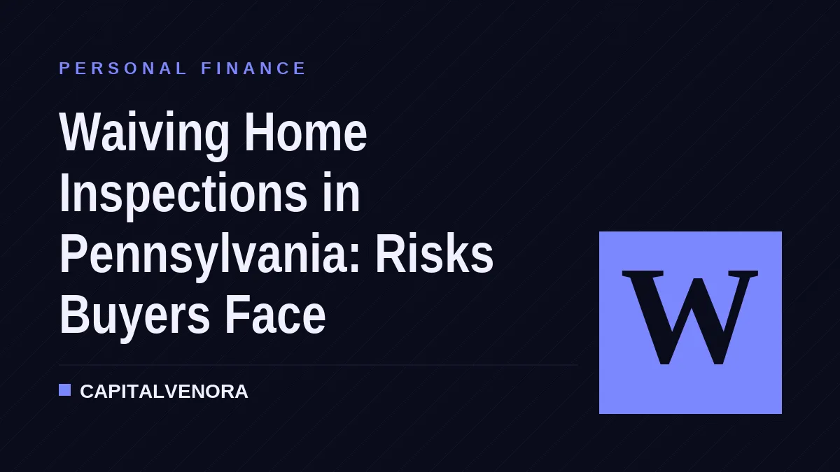 Waiving Home Inspections in Pennsylvania: Risks Buyers Face