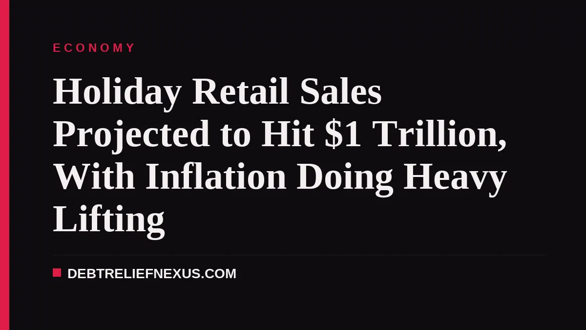 Holiday Retail Sales Projected to Hit $1 Trillion, With Inflation Doing Heavy Lifting