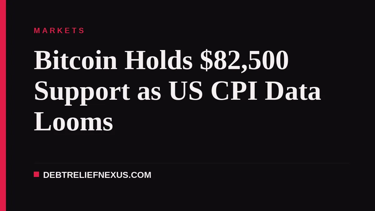 Bitcoin Holds $82,500 Support as US CPI Data Looms