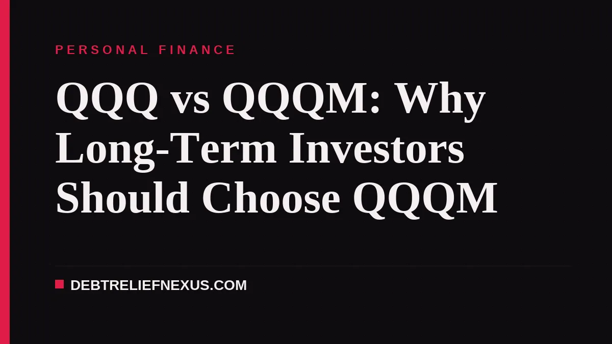 QQQ vs QQQM: Why Long-Term Investors Should Choose QQQM