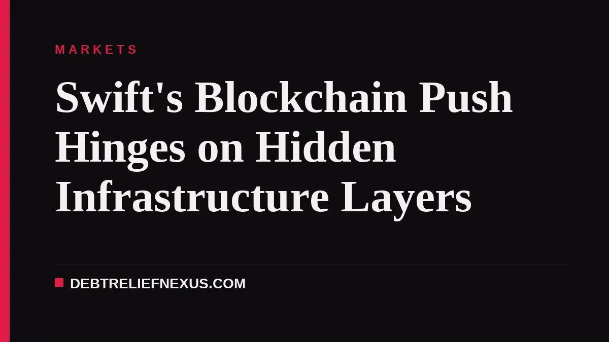 Swift's Blockchain Push Hinges on Hidden Infrastructure Layers