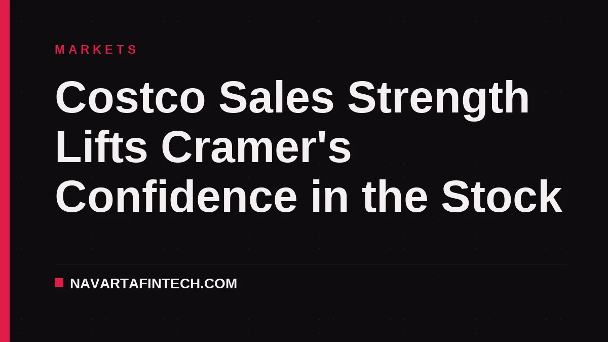 Costco Sales Strength Lifts Cramer's Confidence in the Stock