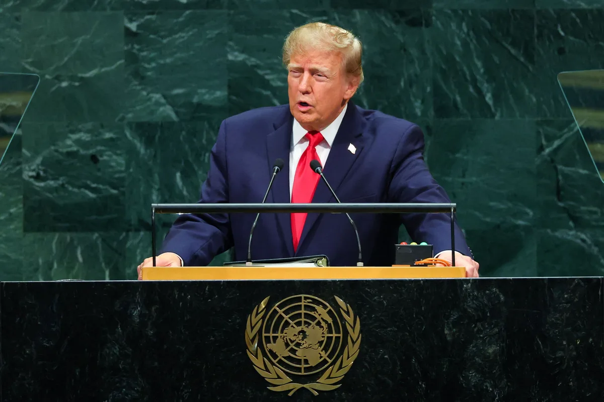 Trump Targets Iran and Cuba, Touts AI at UN General Assembly