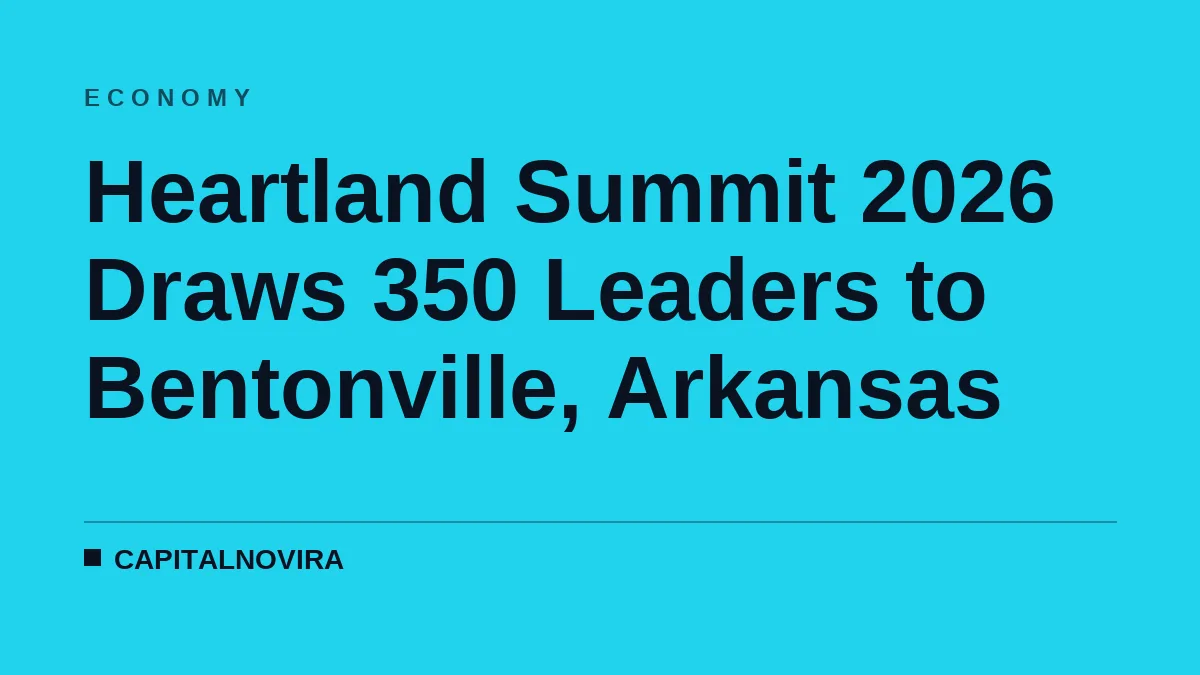 Heartland Summit 2026 Draws 350 Leaders to Bentonville, Arkansas