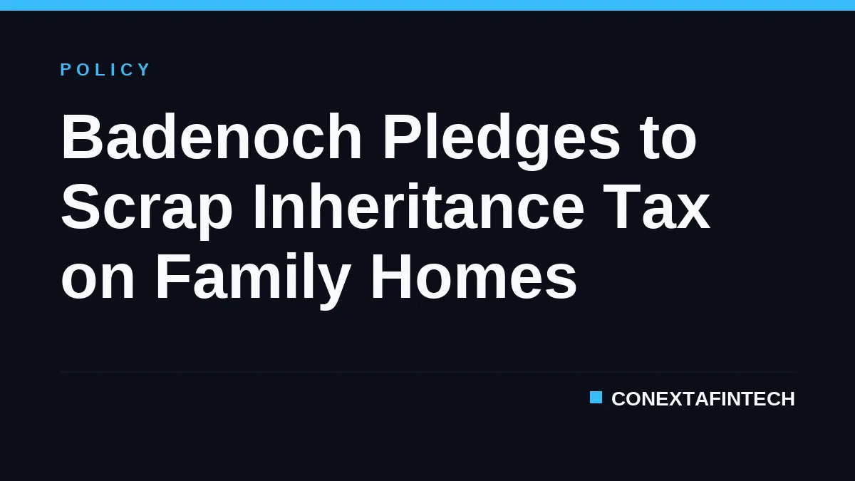 Badenoch Pledges to Scrap Inheritance Tax on Family Homes