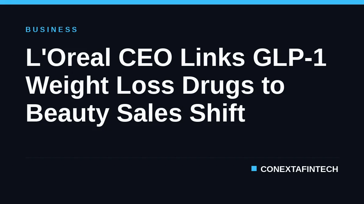 L'Oreal CEO Links GLP-1 Weight Loss Drugs to Beauty Sales Shift