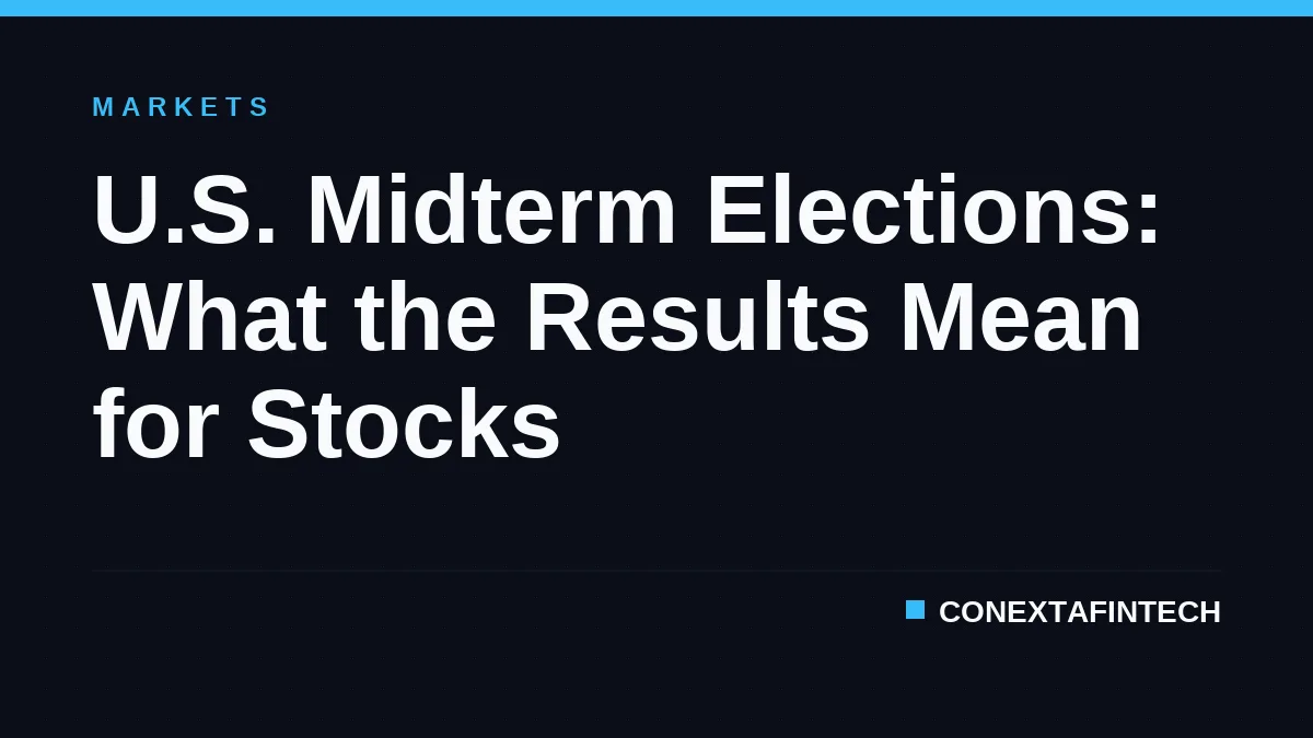 U.S. Midterm Elections: What the Results Mean for Stocks