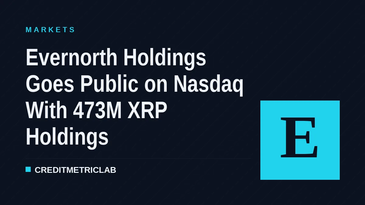 Evernorth Holdings Goes Public on Nasdaq With 473M XRP Holdings