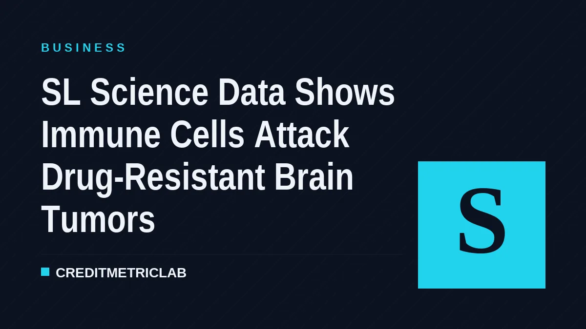 SL Science Data Shows Immune Cells Attack Drug-Resistant Brain Tumors
