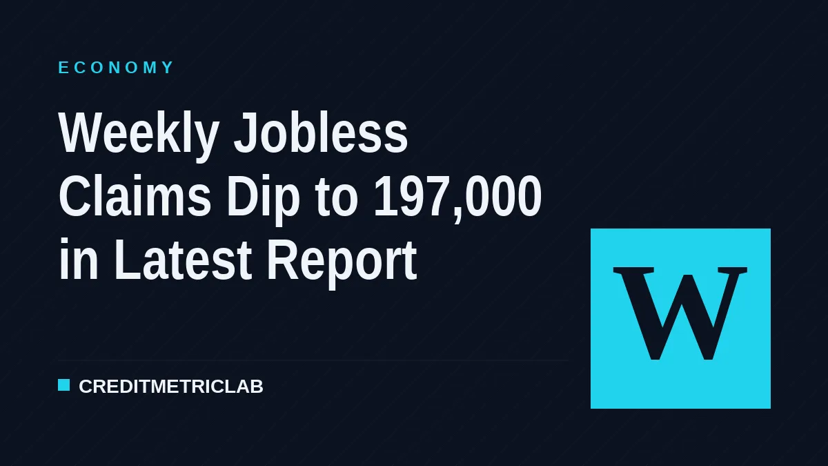 Weekly Jobless Claims Dip to 197,000 in Latest Report